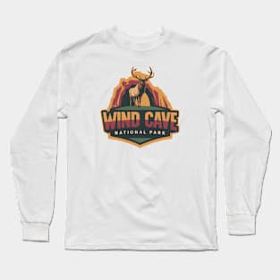 Wind Cave National Park Predator Long Sleeve T-Shirt